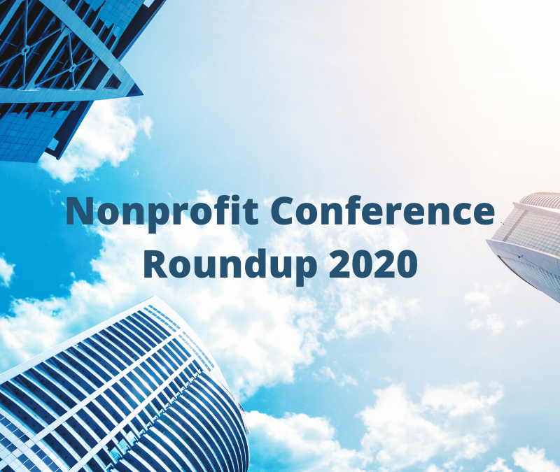 Nonprofit Conference Roundup 2020